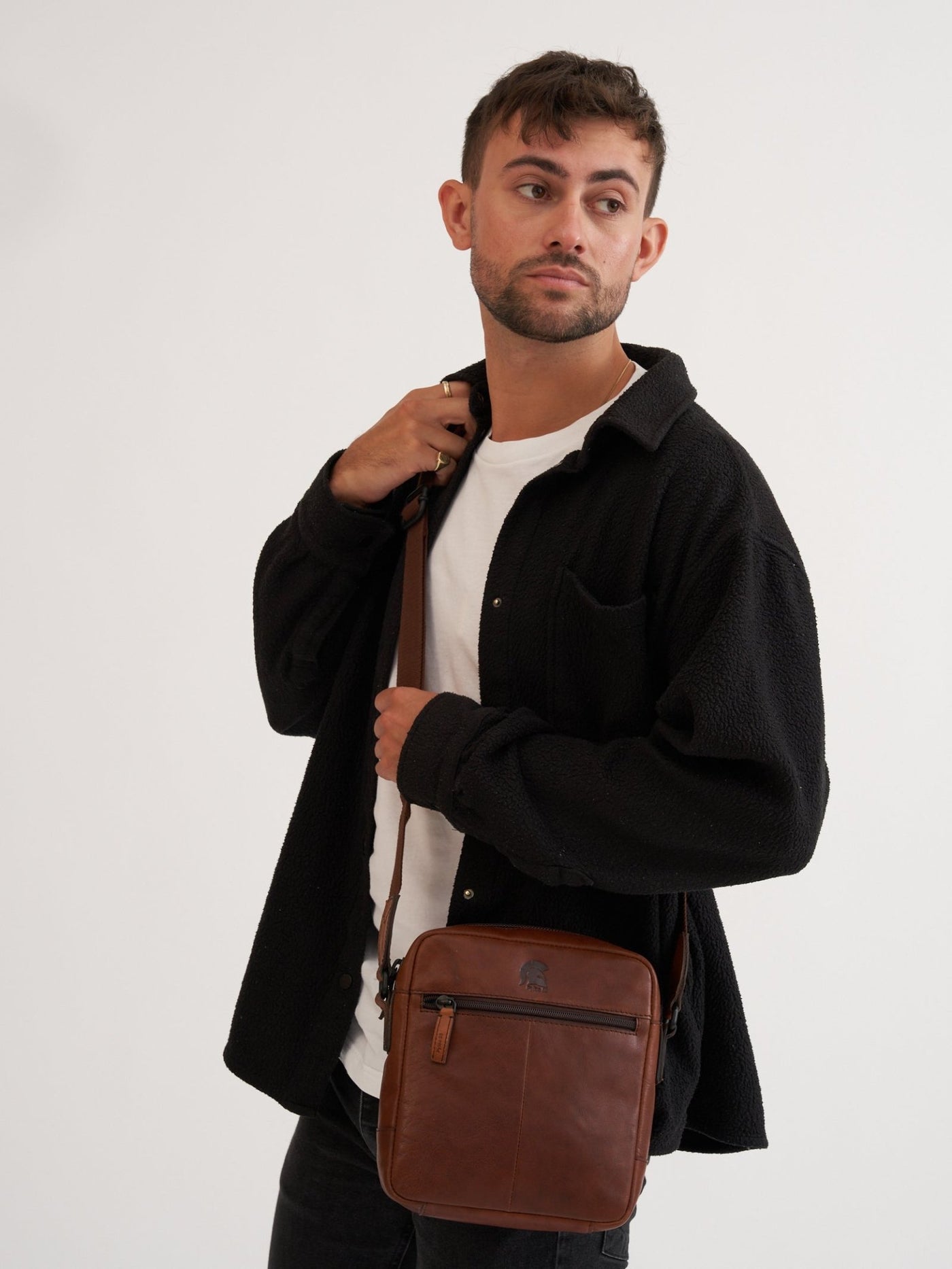 NYLON POCKET BAG BROWN☆[PRENDA]☆韓国人気 Vegan Pineapple Leather Brown Shoulder Bag | Ina Koelln